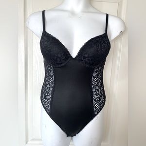 La senza bodysuit under padded bra